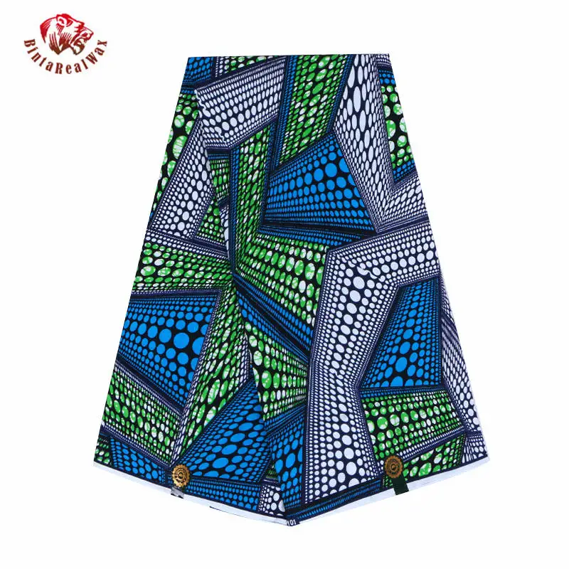 

New African Wax Print Fabric new Wax bintarealFabric Pattern Wax Print Fabric Ankara African Batik Fabric 24FS1127