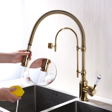 Free shipping H59 brass body revolve two-way washing mounting hardware G3/8″ for the kitchen sink faucet