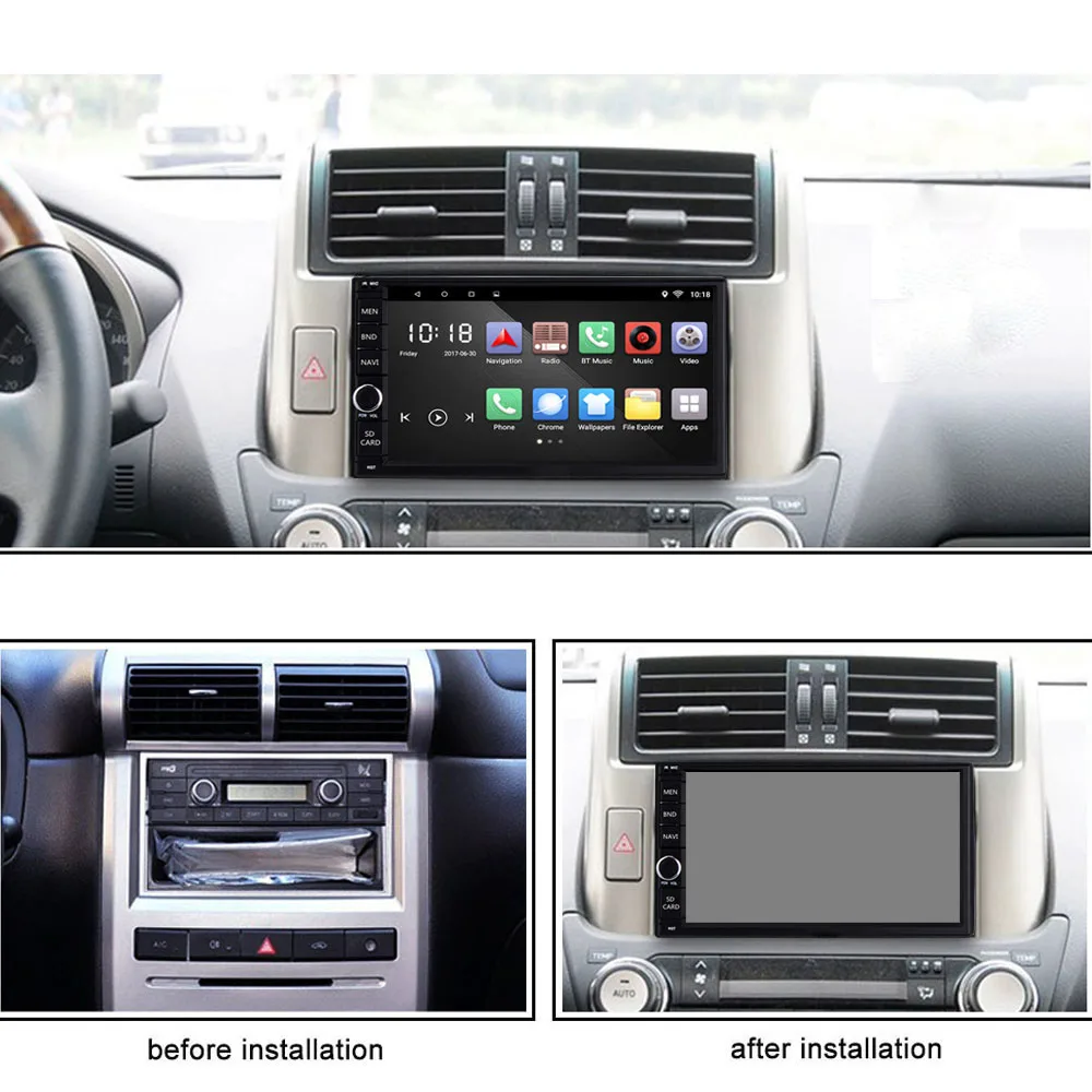 Perfect Panlelo Universal Radio 2din Android Car GPS Navigation 7