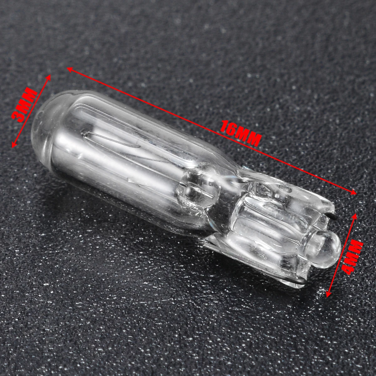 Car Signal Lamp 10pcs T5 286 Glass Light Bulb High Brightness Amber Car Clear Wedge Dashboard Instrument Panel Brake Lights