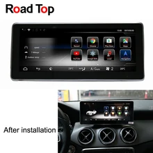 10.25″ Android 7.1 Car Radio GPS Navigation Bluetooth WiFi Head Unit Screen for Mercedes Benz GLA180 GLA200 GLA250 GLA220 GLA45