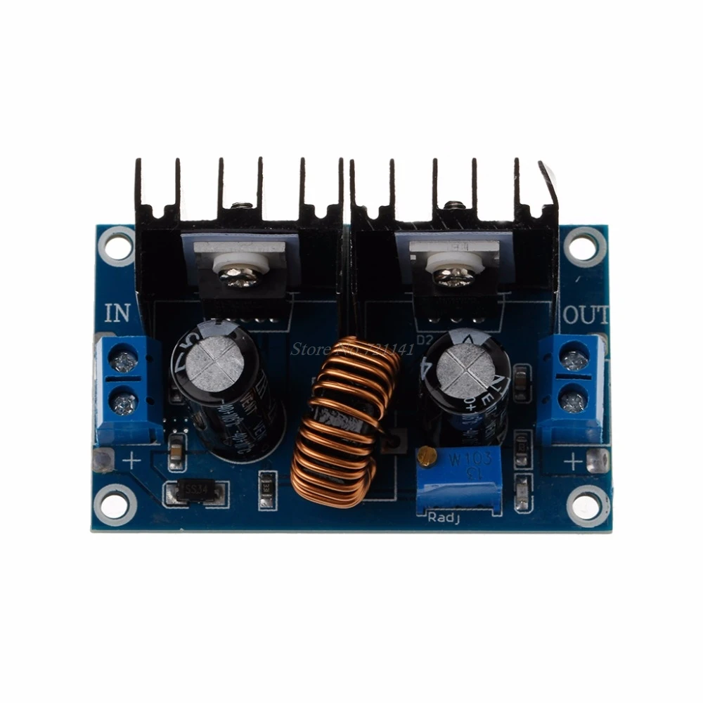 

XL4016 For PWM Adjustable 4-38V To 1.25-36V Step-Down Board Module 8A 250W DC-DC Converter Integrated Circuits