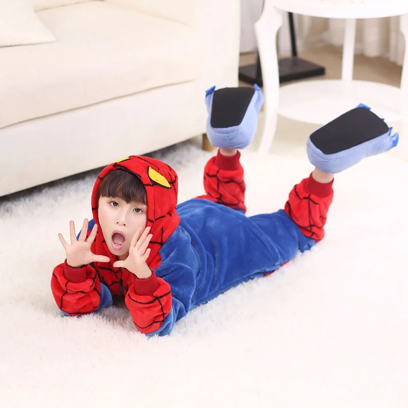 

Kigurumi Animals Kids Anime Cosplay Costume Funny Suit School Party Student Play Games Onesies Performance Red Spider Fancy