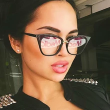 Оправа для очков в стиле кошачьи глаза для женщин компьютерная оптическая оправа для очков для женщин прозрачные линзы для женщин Armacao de YQ061