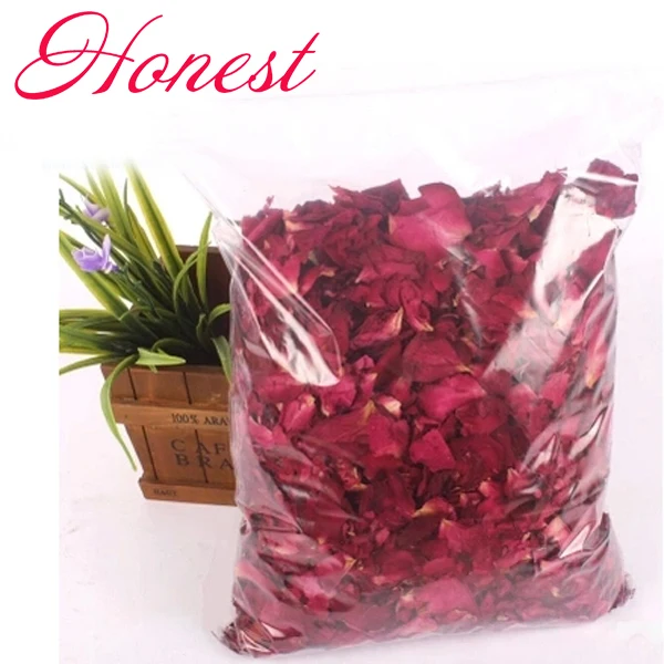 

100g Free shipping natural dried red rose petals