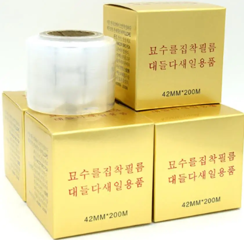 

Freeshipping 1Pcs 42MM Eyebrow Lip Plastic Wrap Permanent Makeup Plastic Wrap Supply