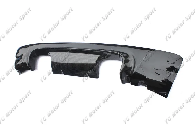 2000-2006 BMW E46 M3 CSL Style Rear Diffuser Half CF (1)