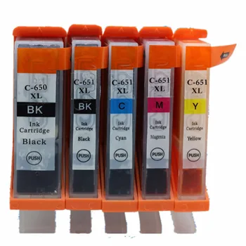 

Replacement PGI-650XL PGI 650 650XL PGI650 Ink Cartridges For Canon PGI-650 PGI-650BK CLI-651 Pixma MG5560 MG6460 MX926 MX726