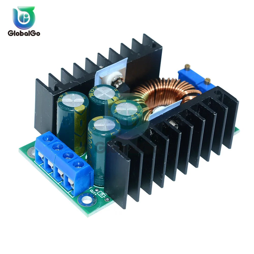 

XL4016 DC-DC 300W 9A Step Down Buck Converter Adjustable 5-40V to 1.2-35V Power Supply Voltage Regulator LED Driver Module 12V