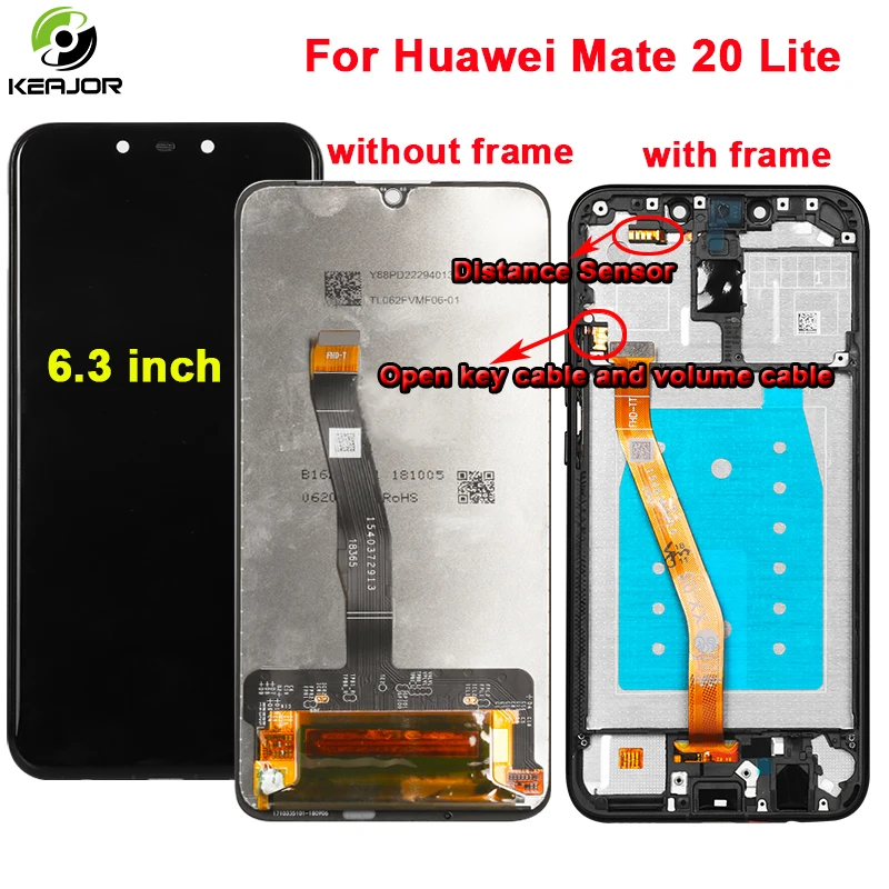 

For Huawei Mate 20 Lite LCD Display+touch screen+frame Panel Digitizer Assembly display Replacement For Huawei Mate 20 Lite LCD