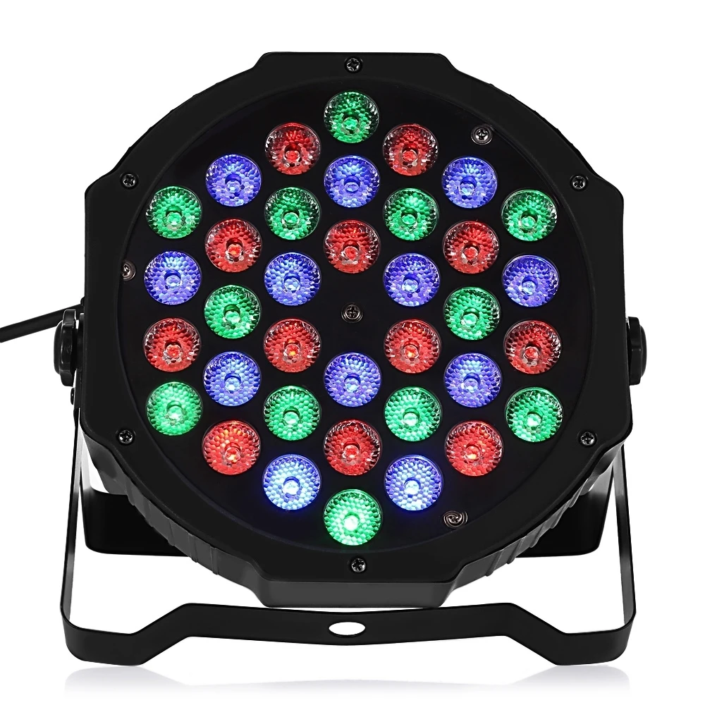 Led Aliexpress Avis Professional LED Stage Light Projector Lamp 36W RGB PAR Light DMX Stage