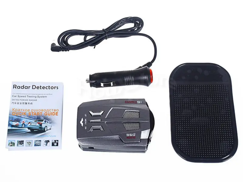 Radar detection devices 360 degree angle full bands hidden radar