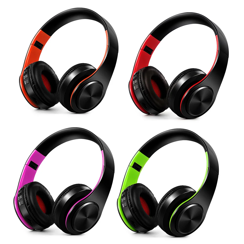 bilder für Drahtlose Bluetooth 4,0 Kopfhörer Stereo Kopfhörer Mp3-player TF Karte FM Radio 3,5mm Verdrahtete Kopfhörer freisprecheinrichtung w/Mic Lila bilder für Drahtlose Bluetooth 4,0 Kopfhörer Stereo Kopfhörer Mp3-player TF Karte FM Radio 3,5mm Verdrahtete Kopfhörer freisprecheinrichtung w/Mic Lila