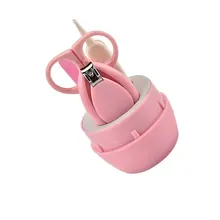 4 шт. Прекрасный Уход за детскими ногтями набор детские ножницы практичные детские ножницы для маникюра удобный ежедневный лак для ногтей маникюр