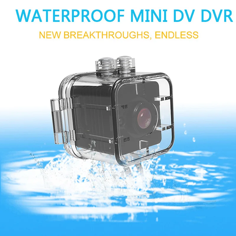 Volemer SQ12 мини Камера HD 1080 P Водонепроницаемый широкоугольный объектив видеокамеры
