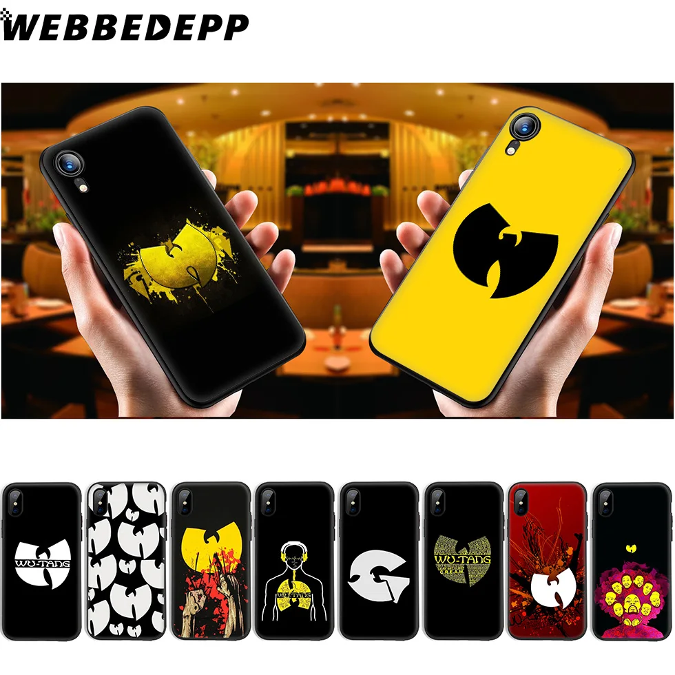 Мягкий силиконовый чехол WEBBEDEPP Wu Tang Clan для iPhone 11 Pro Xr Xs Max X или 10 8 7 6 6S Plus 5 |