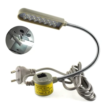 

Sewing Machine Parts Accessories Tools 20 LED Bar bulbs Sewing Light working Desk Table Lamp goose neck magnetic mounting base