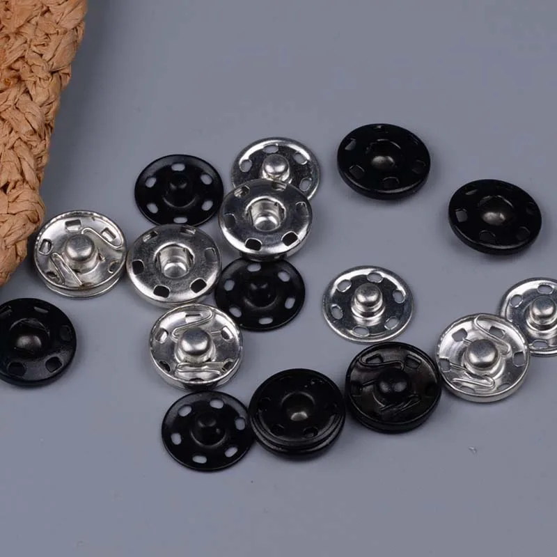10mm 16mm black and white two colors snap button Invisible snaps a snap