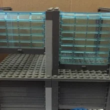 Объемные ворота гаража город спецназ полиция военные тактические DIY модели оружия аксессуары DIY Мини фигурки оригинальная блочная игрушка