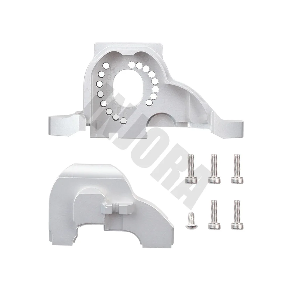 Tanie INJORA uchwyt na silnik ze stopu aluminium radiator do 1 10 gąsienica rc Traxxas TRX 4 Defender TRX4 Bronco #8290