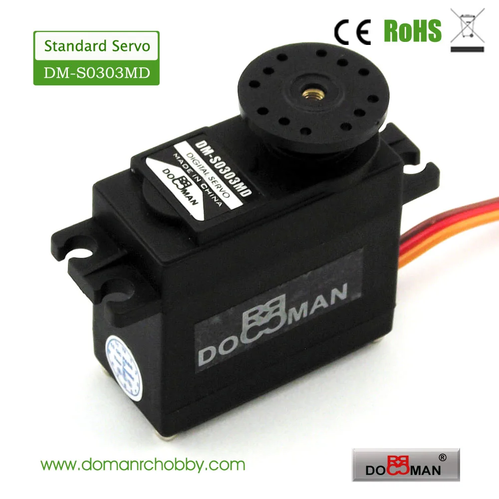 10 шт./лот DM S0303MD ДОМАН RC 56 г/0.14 s/3.5kg.cm Metal Gear 270 градусов робот цифровой