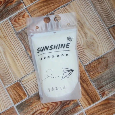 

50PCS hot and cold beverages ziplock Bag tea bags food drink bag freezing -80 degrees Transparent frosted 450ml with straw