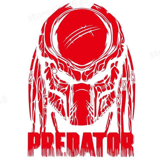 Predator Movie Comics Wall Decal Film Poster Retro Vinyl Sticker Home Interior Living Room Decor Removable Black Mural Poster Retro Room Decorationwall Decals Aliexpress