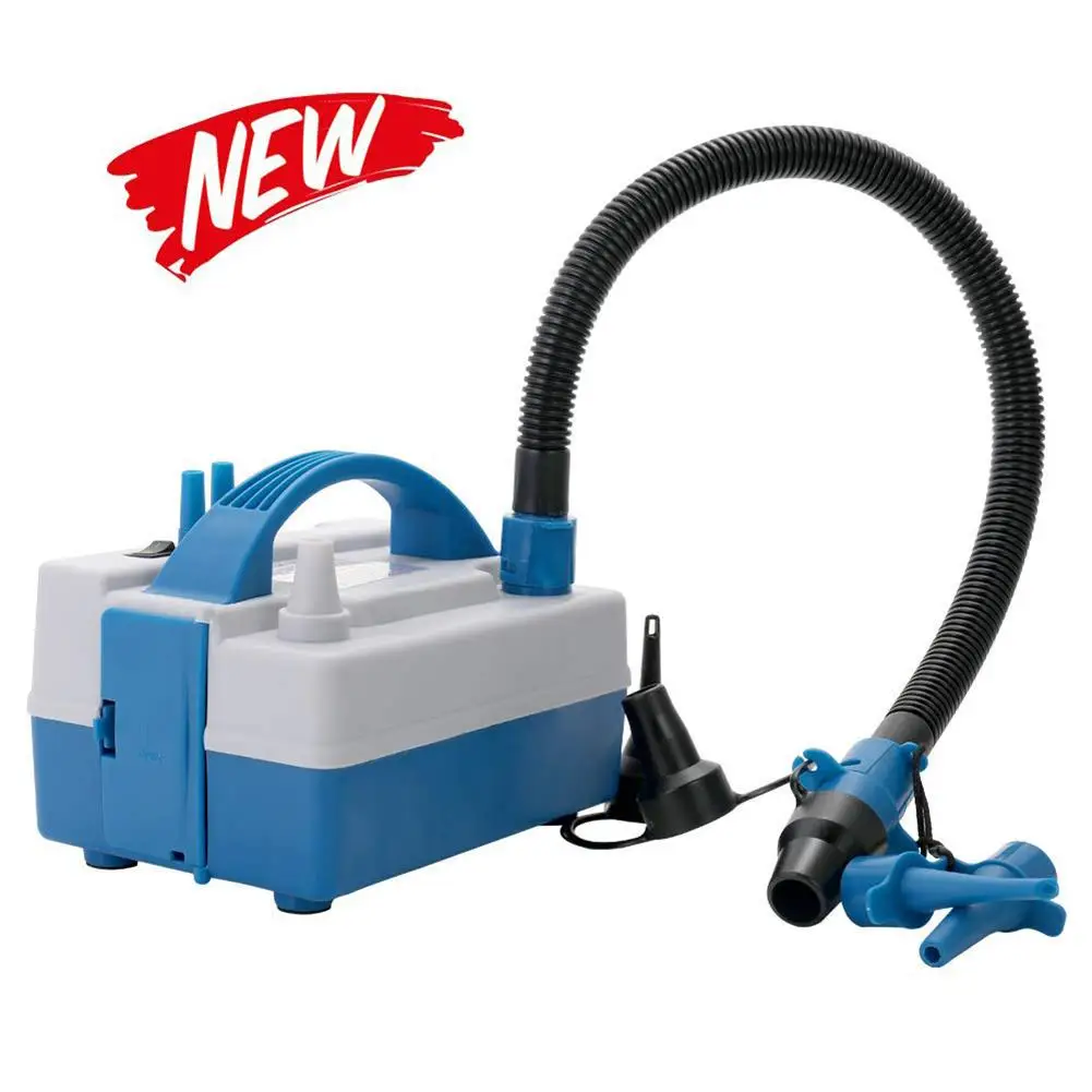 

High Voltage Inflatable Electric Pump Air Balloon Pump Electric Balloon Inflator Pump Portable Air Blower Two Nozzle Air Pump