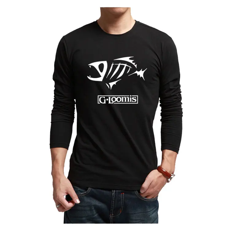 

Spring and Autumn Sea Fishing Clothes Fishbone Patterns Bottom Long Sleeve Fishing Shirt Sunscreen Anti-mosquito Fishing T-shirt
