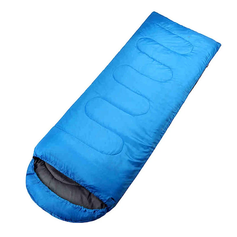 Высококачественный спальный мешок для взрослых, осенне-зимний конверт с капюшоном, водонепроницаемый, сохраняющий тепло, четыре толщины, спальный мешок S111
