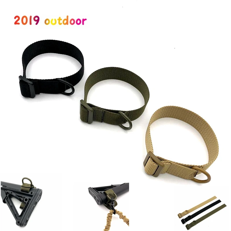 

Hunting Sling Adapter Multi Functional Portable Adjustable Safety Shoulder Strap Buttstock Attachment Mount Adapter Rifle Holder