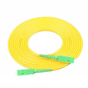 

100 piece SC to SC/APC Singlemode Fiber Optic Patch Cables 3.0mm 3M Length