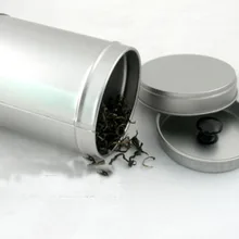 6,4x9 см круглая заварочный чайник серебро олово запечатывание коробки обычный металл коробка для хранения