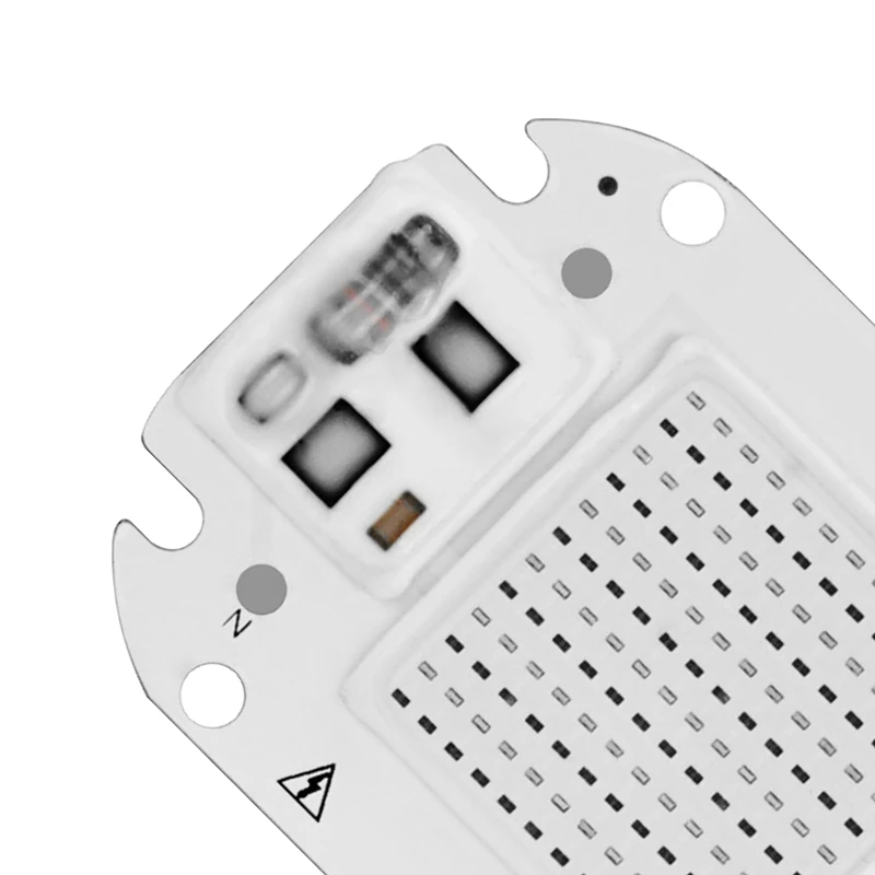 Светодиодный чип COB интеллектуальный IC многоцветные бусины 5 шт. 220 В RGB красный