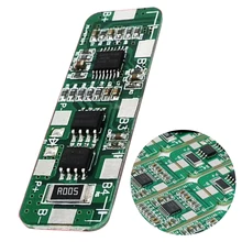 1 шт. 3A/5A 48*15*3 мм PCB защиты БМС доска для 4 пакеты 18650 Li-ion литиевая Батарея ячейки
