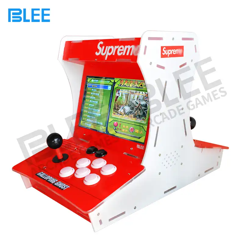 2 Player 10 Inch Lcd Screen Mini Bartop Supre Galloping Ghost