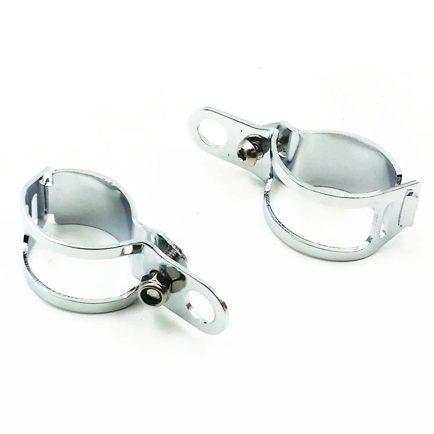 33-43mm Adjustable Turn Signal Fork Clamps For Harley Honda Kawasaki Suzuki Yama |