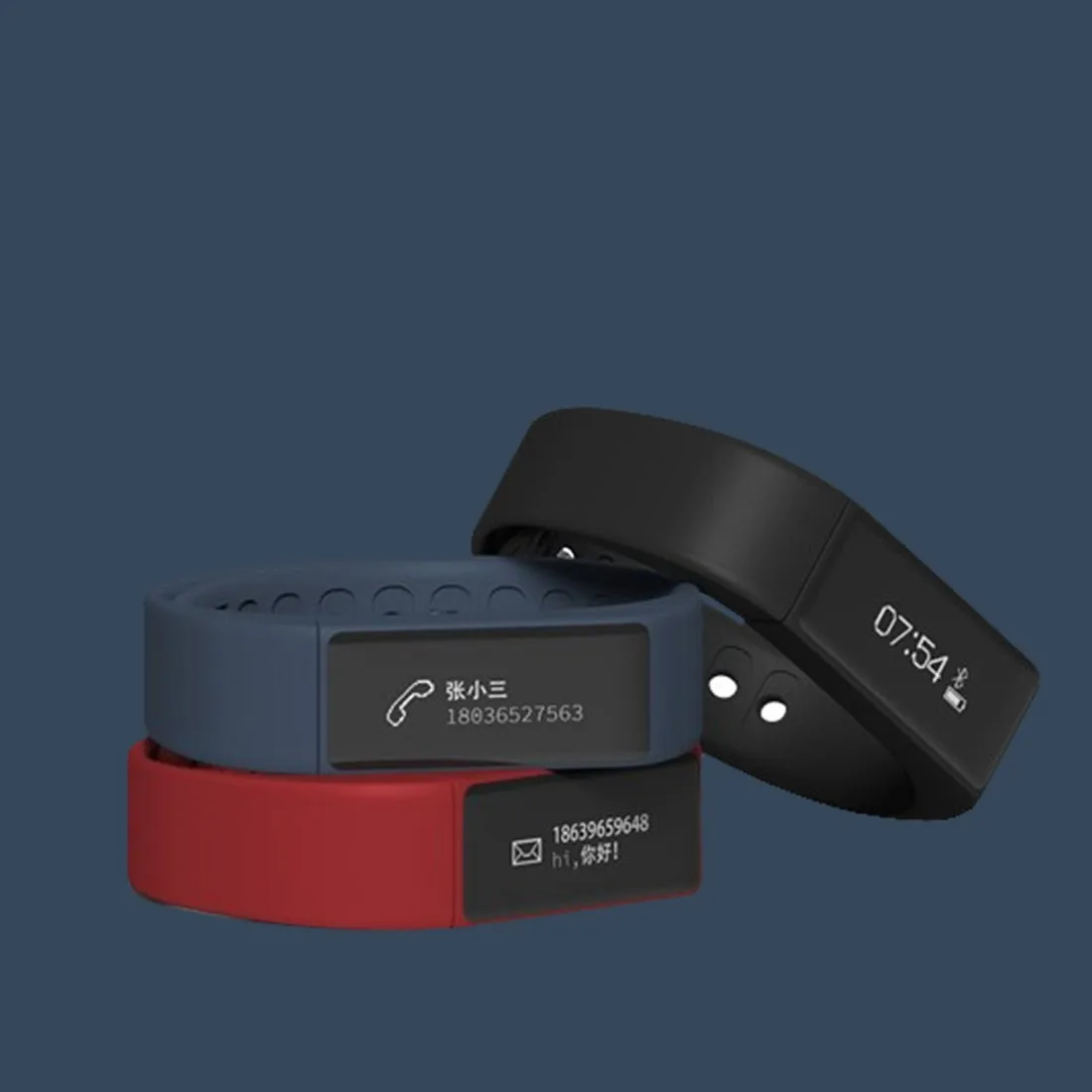 Centechia смарт-браслет Bluetooth 4,0 водонепроницаемый Сенсорный Экран фитнес-трекер здоровье браслет монитор сна Смарт-часы