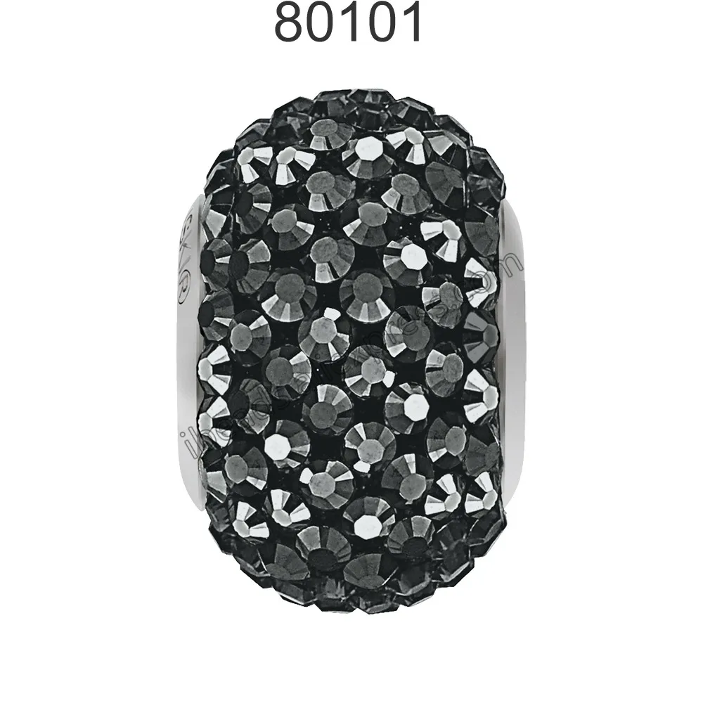 1 шт.) Кристалл от Swarovski 80101 Becharmed& Pave свободные бусины подходят для брендовых браслетов и ювелирных изделий