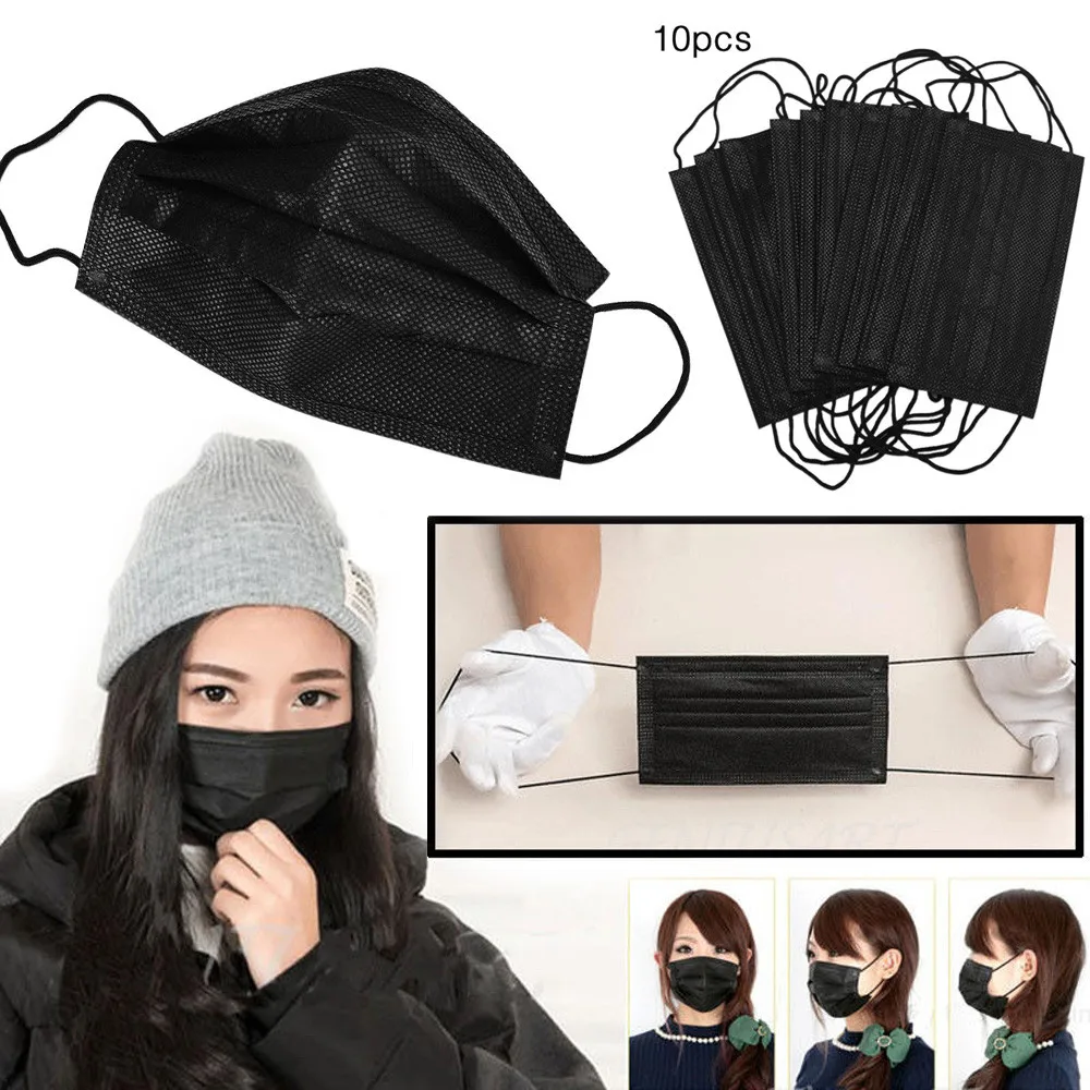 

New Fashion Health Cycling Anti-Dust Cotton Mouth Face Mask Respirator Men Women 3 Layers Free Shipping Step.28