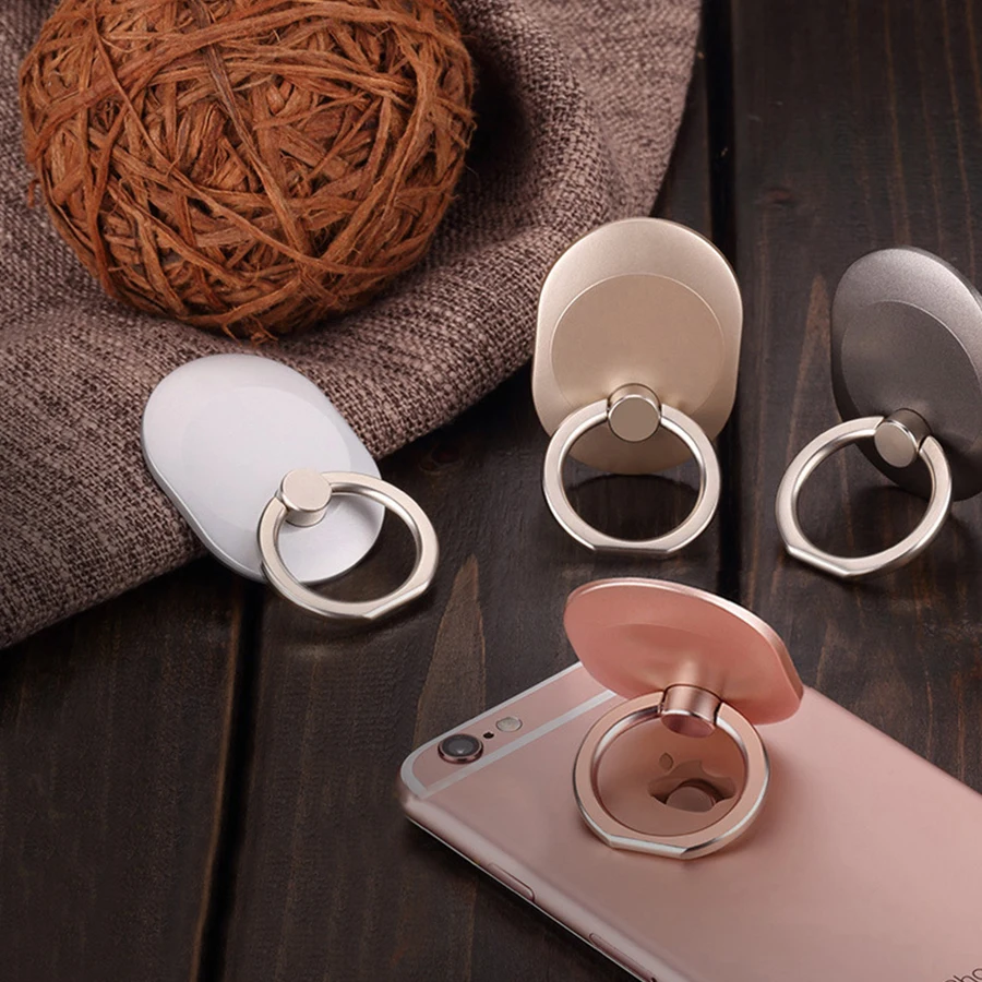 

Universal 180 Degree Finger Ring Mobile Phone Grip Stand Holder For iPhone Samsung Huawei Metal Phone Mount Stand 1pcs