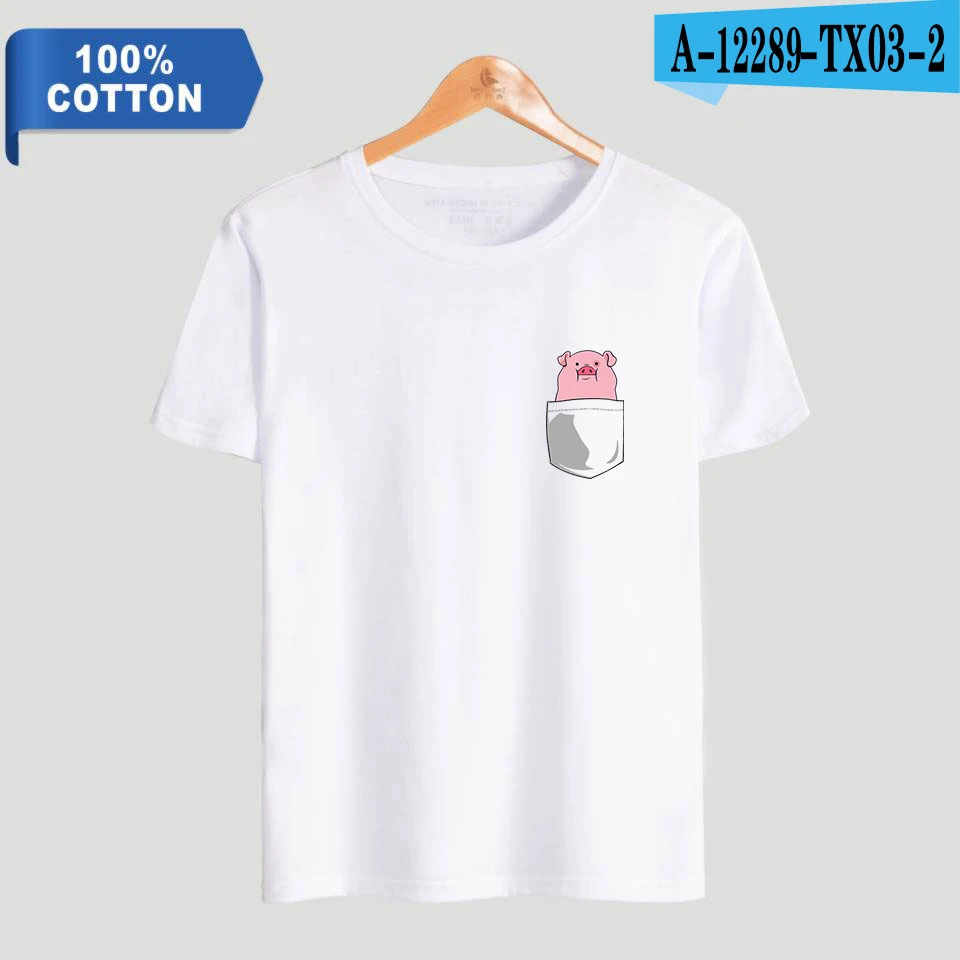 Frdun/ год, модная футболка с короткими рукавами, популярная летняя модная женская одежда из хлопка - Цвет: white