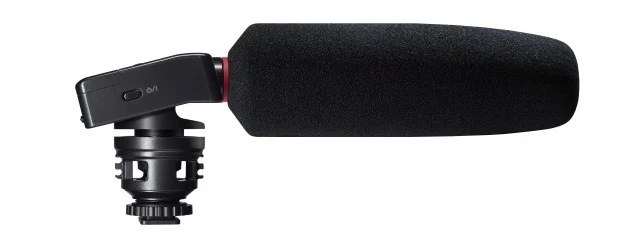 TASCAM DR-10SG микрофон-пушка и цифровой рекордер для DSLR с коротким интервью с микрофоном записывающая ручка