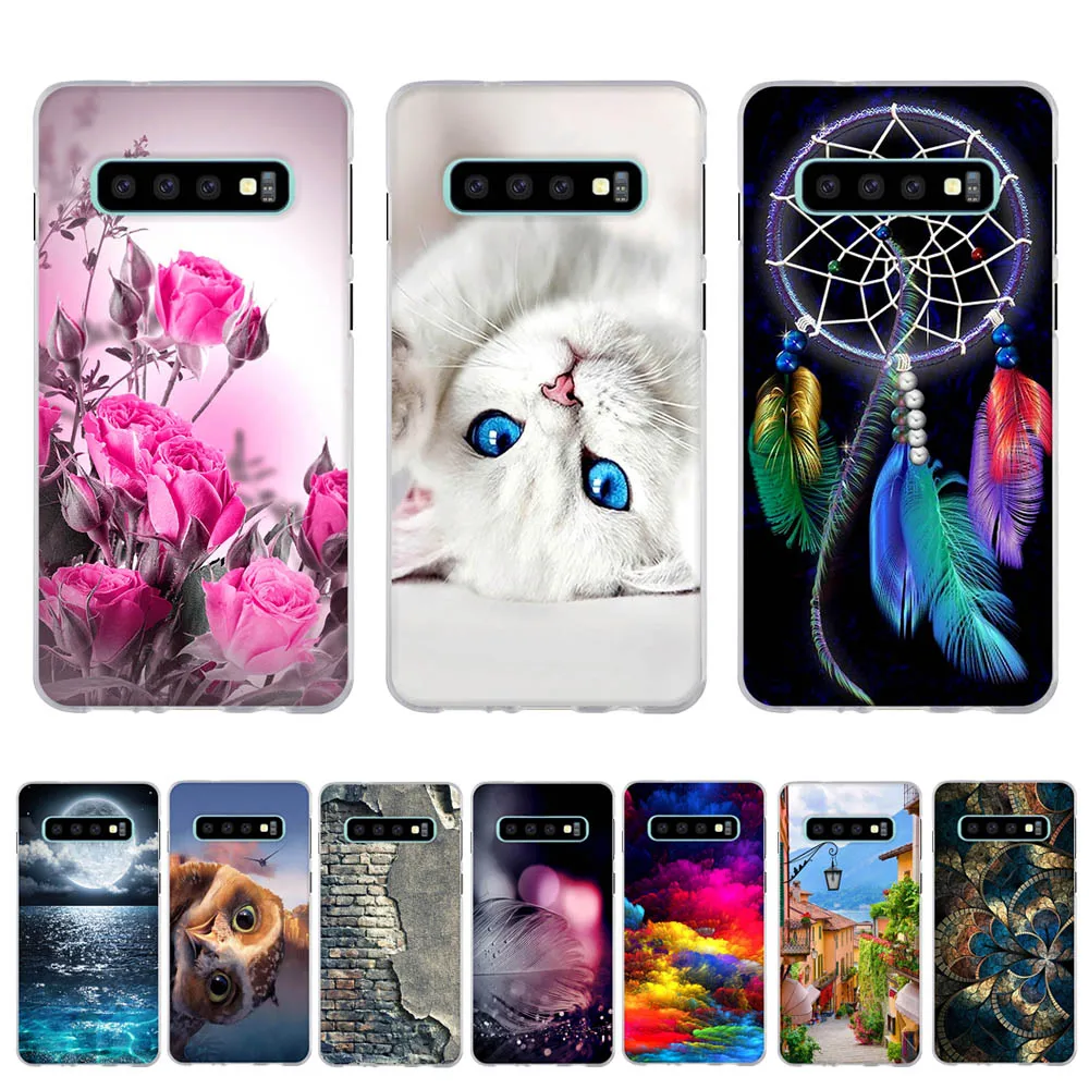 Мягкий силиконовый чехол для Samsung Galaxy S10 Plus G975F S 10 | Мобильные телефоны и