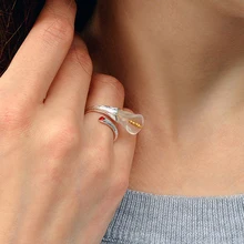 Lotus Fun Real 925 Sterling Silver Natural Handmade Designer Fine Jewelry Calla Lily Flower Ring Adjustable Rings Women Bijoux Lotus Fun Real 925 Sterling Silver Natural Handmade Designer Fine Jewelry Calla Lily Flower Ring Adjustable Rings Women Bijoux