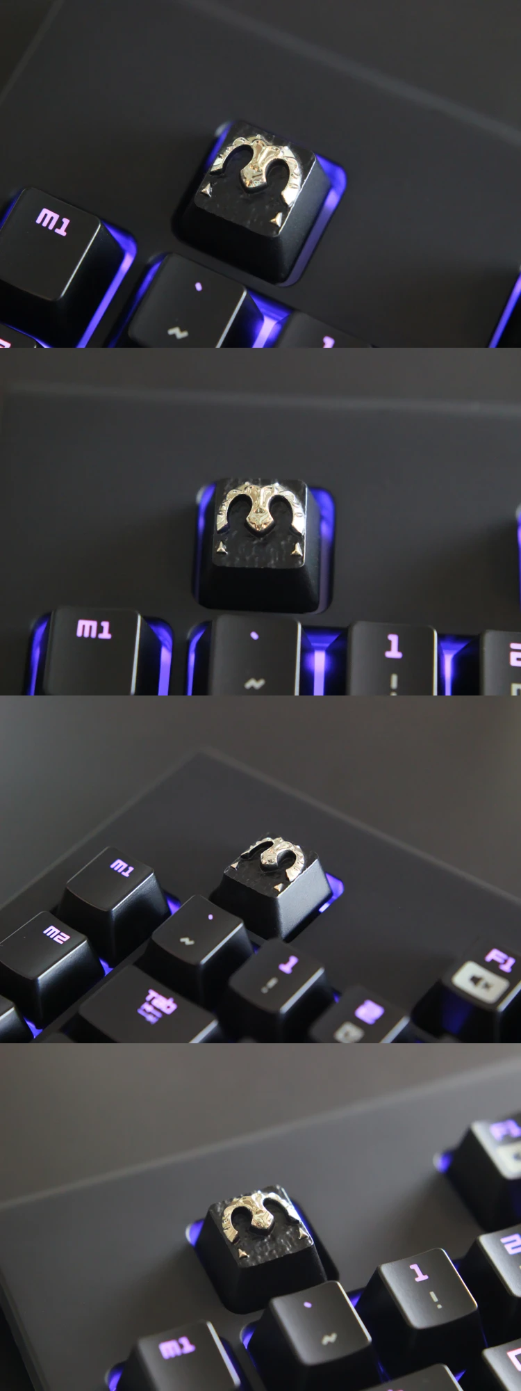 Заказной тисненый цинковый сплав keycap Для Игры Механическая клавиатура, высококачественный уникальный DIY для C