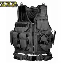 Zuoxiangru разгрузочный тактический Мужской боевой жилет тактический армейский военный жилет для фанатов Камуфляжный жилет для тела Cs Jungle Equip men t