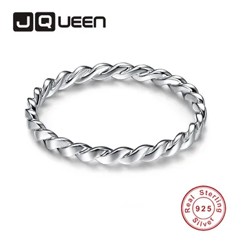 

Elegant Ladies Fine Jewelry Clear 5MM White CZ S925 Sterling Silver Rings for Women Wedding Fashion Accessories With Box