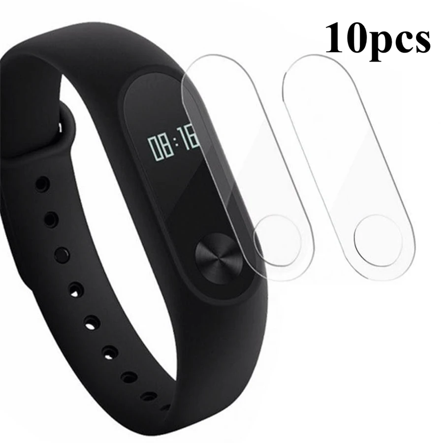 10pcs/lot For Xiaomi Mi Band 2 Band2 Screen Protector Miband2 Mi band 2 HD Ultra Thin Anti-scratch Protective Film Guard asling ultra thin protective film for xiaomi mi 6x