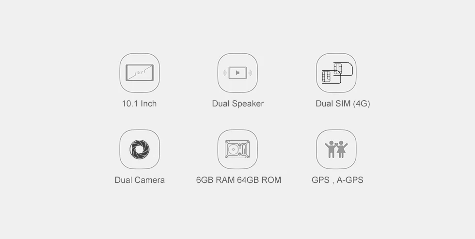 2019 Новый 10-дюймовый планшетный ПК Octa Core 3g 4 аппарат не привязан к оператору сотовой связи 1280x800 ips HD 8.0MP 6 ГБ Оперативная память 64 Гб Встроенная